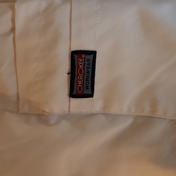 White scrubs uniform pants - Picture 2 of 5